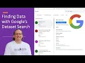 Finding Data with Google s Dataset Search