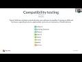 What is compatibility testing