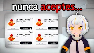 NUNCA Aceptes Esta SOLICITUD en ROBLOX | ChuyMine REACCIONA a azugatito