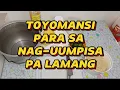 TOYOMANSI PARA SA MGA MAG-UUMPISA PA LANG SA NEGOSYONG SIOMAI