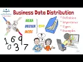 Data Distribution in Business Business Analytics From A Business Professor