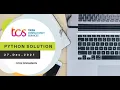 FULLY EXPLAINED TCS IRA PYTHON 27TH DEC SOLUTION TECHIQUES TO SOLVE PYTHON TCS OPA TCS CPA TCS PRA