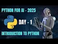 DAY 1 - Introduction to Python History Features