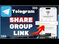 How to Share Telegram Group Link
