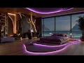 Deep Work Music Focus Boost Productivity Relaxing Ambient Ocean View Workspace Serene Night