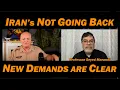 IRAN s NOT GOING BACK New Demands Are Clear Professor Seyed Marandi
