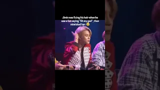 Jimin Imitating ARMY S Reaction To His Hairflip Bts Kpopedit Jimin Kpop Btsarmy Btsshorts 