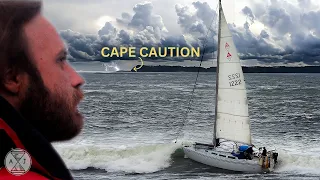 Caution to Starboard!⚠️Rounding the Most Notorious Cape in the Pacific Northwest | A&J Sailing