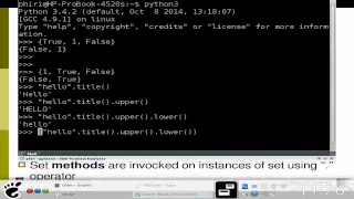 Python for Engineers Sets Nested Collections 1 Screencast