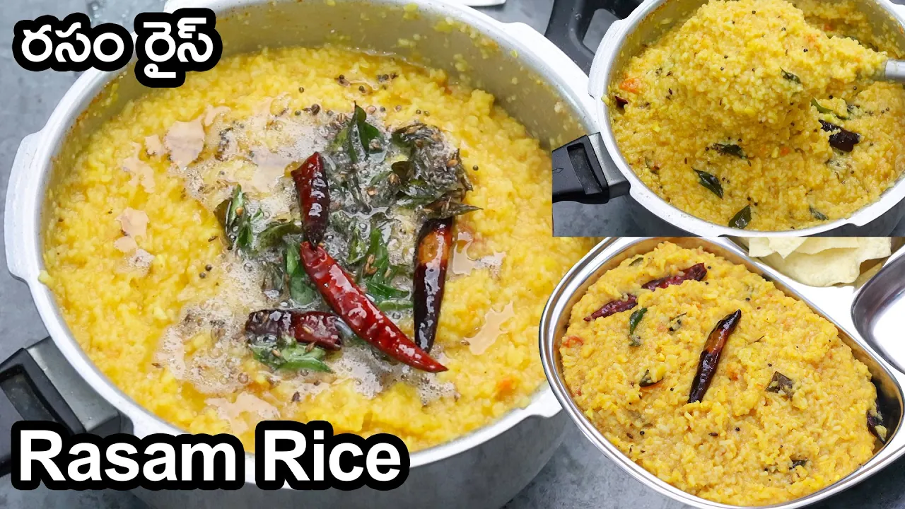 Rasam Rice   10        Rasam Rice Recipe in Telugu @hyderabadiruchulu