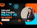 Mastering List and Map Functions in Vite React and Create React App in hindi React tutorial