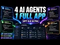 I Built a Full App with 4 AI Coding Agents GPT-5 6 Ultra