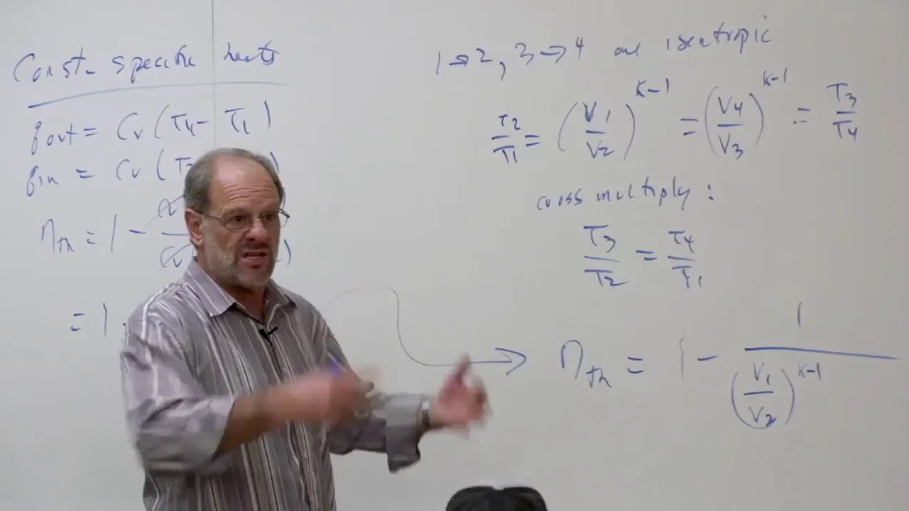 Thermodynamics: Otto cycle, Diesel cycle (29 of 51)