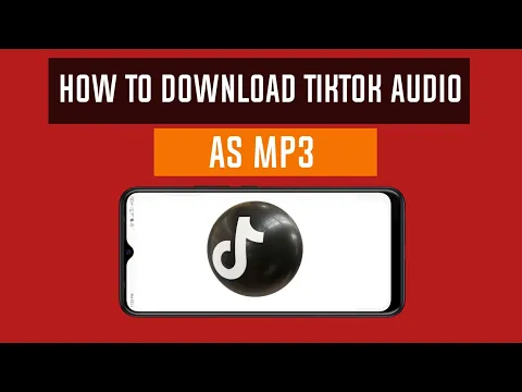 Download MP3 How to download TikTok Audio as mp3 files for Android and iphone