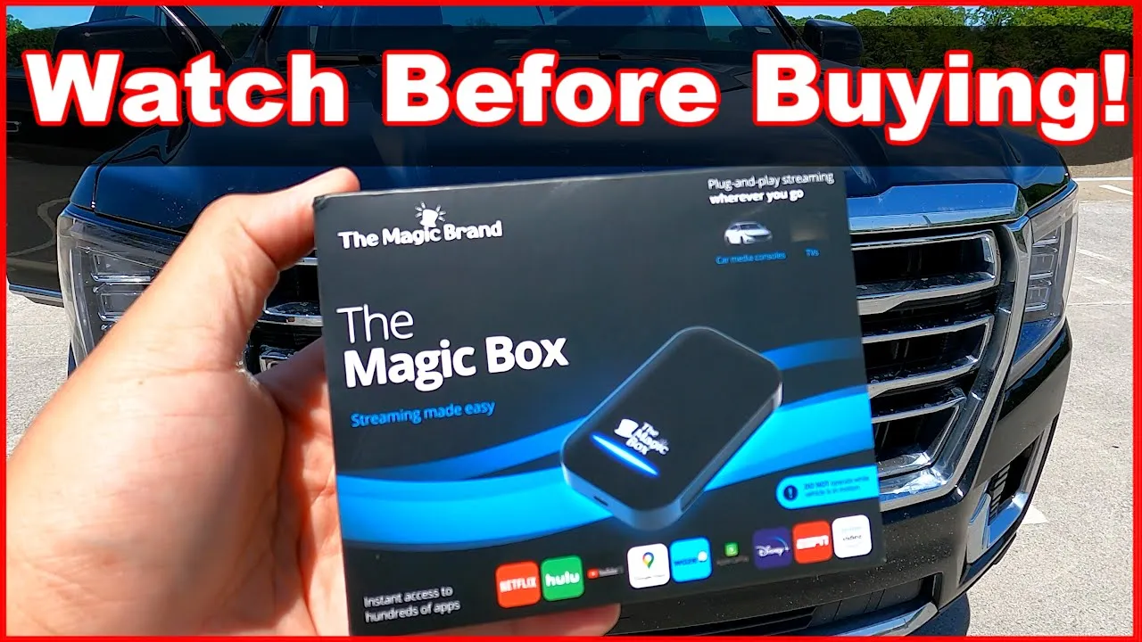 Magic Box Review  | How To Watch  Youtube In Your Car On The Stock Radio