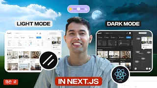 Dark Light Mode Toggle in Next js with Next-Themes Shadcn UI