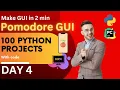 Pomodoro project using Python DAY-4 Python GUI
