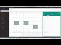 Custom Event Calendar For Desktop Application With Source Code