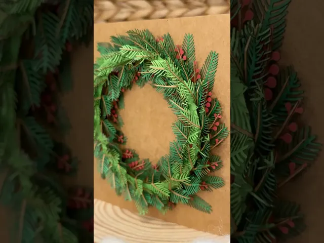 Laser Cut Wreath video thumbnail