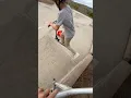 Download Lagu Super weird drop at San Clemente skatepark #scooter #scootertricks #shorts
