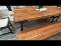Crate Barrel - Teak Extendable Dining Table
