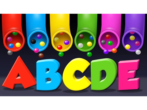 Download MP3 Learn Alphabet for Toddlers Kids Babies with A Lot of Candy Surprise Eggs