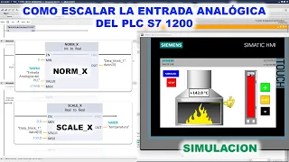 Lectura de Temperatura a través de PLC y HMI | TIA PORTAL #siemens #tiaportal #automatización