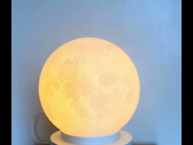 Moon Table Lamp video thumbnail