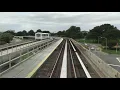 4K POV AIR TRAIN JFK AIRPORT LEFFERTS BLVD TO TERMINAL 5