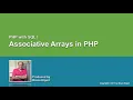 Associative Arrays in PHP