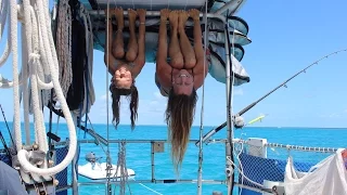 Scuba diving, Manta rays and yoga Episode 4 (sailing Catalpa)