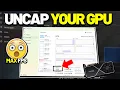 Fix Low GPU Usage VRAM Limits Are KILLING Your FPS - Unlock Full GPU Power