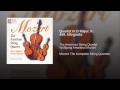 String Quartet No. 20 in D Major, K. 499 "Hoffmeister": I. Allegretto