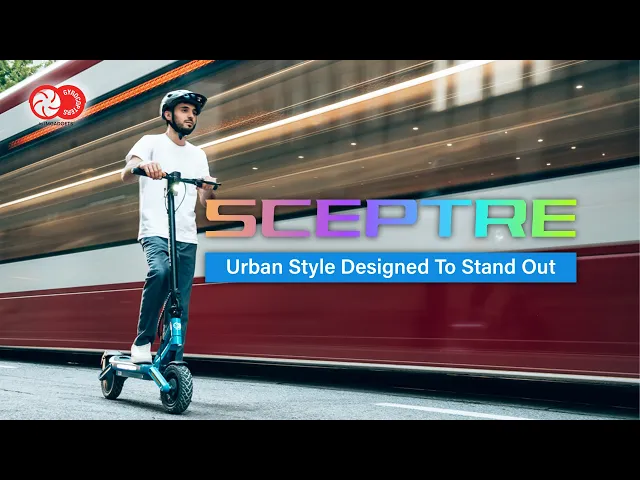Gyrocopters Sceptre Electric Scooter - 40km Range, 38 Km/h Speed