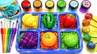 Satisfying Video DIY How To Make Rainbow ODDLY Candy CUP & Giant PTS Forms & Full Water Spurnki ASMR