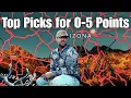 Arizona Elk Draw Best Hunts Choices if You Have 0-5 Bonus Points Resident Non-Resident 2026