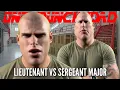 Do Lieutenants outrank Sergeants Major