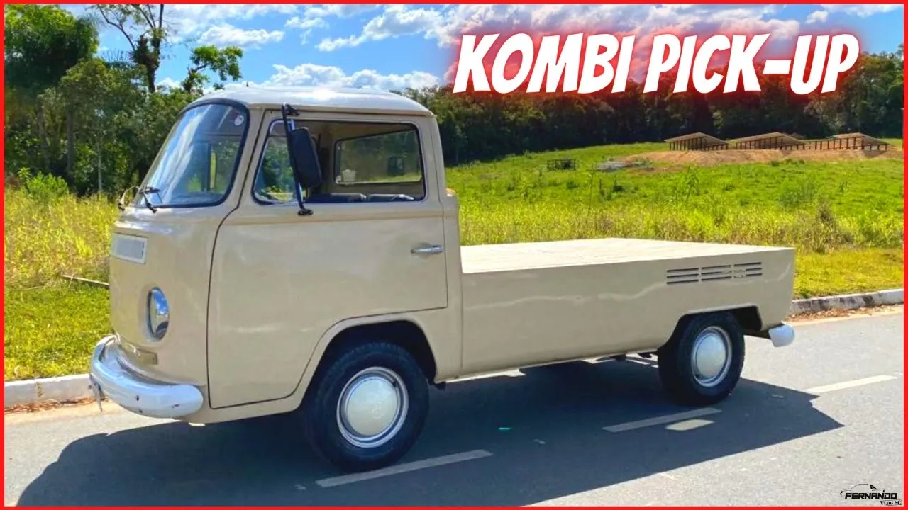 VW KOMBI PICK-UP 1978 #kombipickup