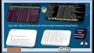 Day 140 How to Find and List All Running Processes Using Python