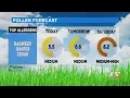 Allergy Sufferers Get Ready Pollen Count Expected To Jump As We Approach The Weekend