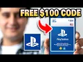 Get Free 100 PSN Codes How to get PSN Gift Cards for FREE EASY