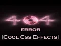 404 error in website css animation css text animation cool css effects