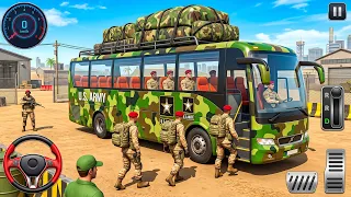 Army Soldier Bus Simulator | Military Transport Mission - Android GamePlay