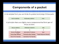 Networking - Components of a packet