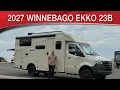2027 Winnebago EKKO 23B Off Road RV On The Sprinter Chassis