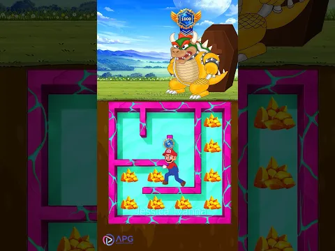 Mario Rescues Princess Peach from Bowser by Conquering the Mystic Labyrinth Challenge! 🍄👑🏰