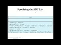Data Structures LIst ADT 1