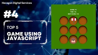 Create a Fun Whack-a-Mole Game with HTML CSS and JavaScript - Step-by-Step Guide