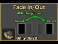Unity How to Fade while changing scene 2023 Tutorial