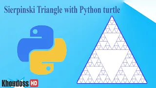 SIERPINSKI TRIANGLE WITH PYTHON TURTLE